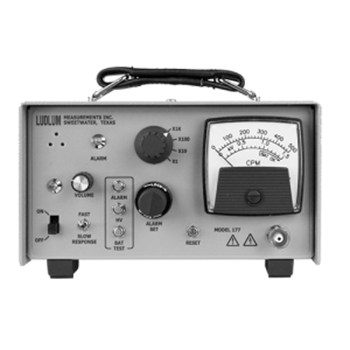 Monitor de radiação de bancada portátil Ludlum Model 177