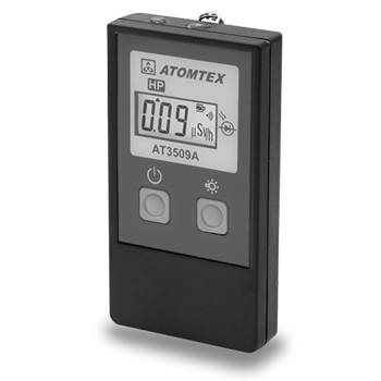 Monitor de radiação dosímetro eletrônico portátil Atomtex AT3509