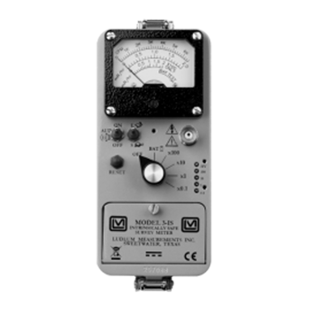 Monitor de radiação portátil intrinsicamente seguro Ludlum Model 3-IS