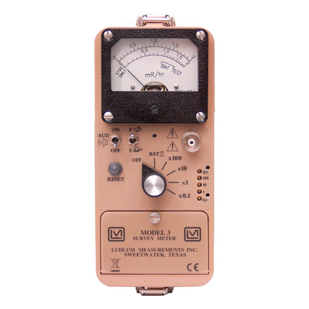 Ludlum Model 3 Survey Meter(本体のみ) Medidor de Radiação Portátil Ludlum 3 - MRA